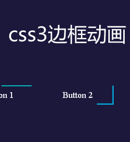 純css3 svg鼠標經過按鈕邊框線條動畫特效