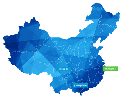 jQuery鼠标经过地图城市标注显示详细信息