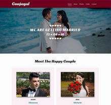 婚纱摄影工作室html静态网站模板下载