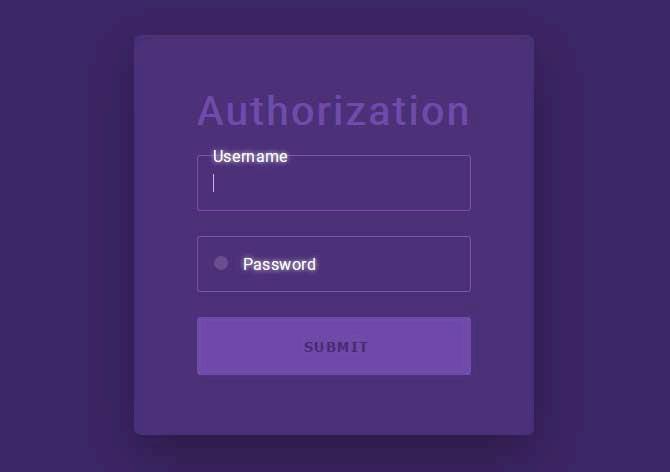 簡單html5載入登錄表單代碼
