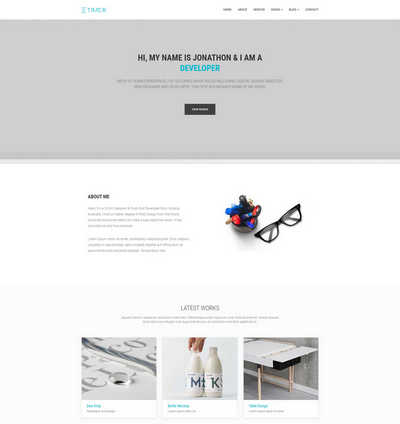 大气创意包装设计公司html网站模板