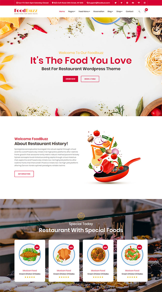 西餐厅餐饮外卖专业服务公司静态网页模板