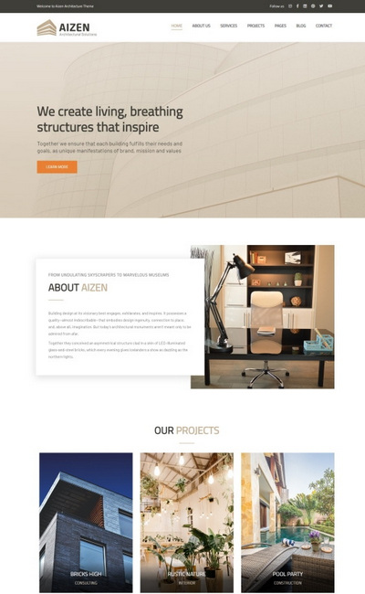 室内装修设计公司html5静态网站模板