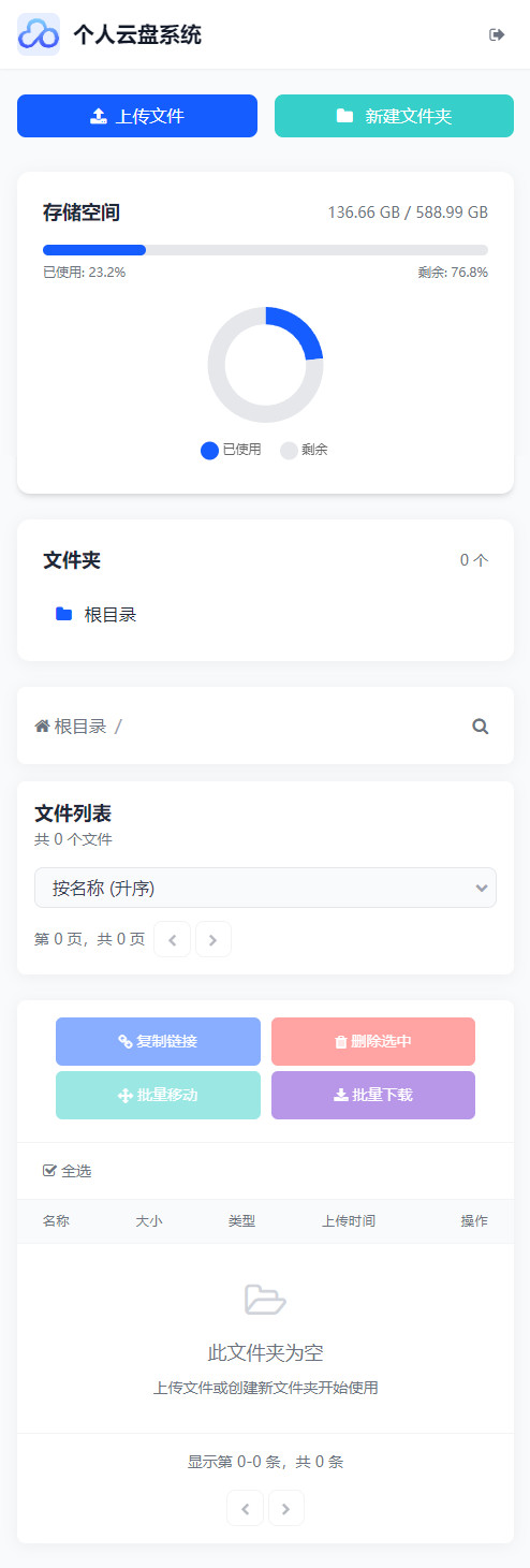 個人云盤系統(tǒng)