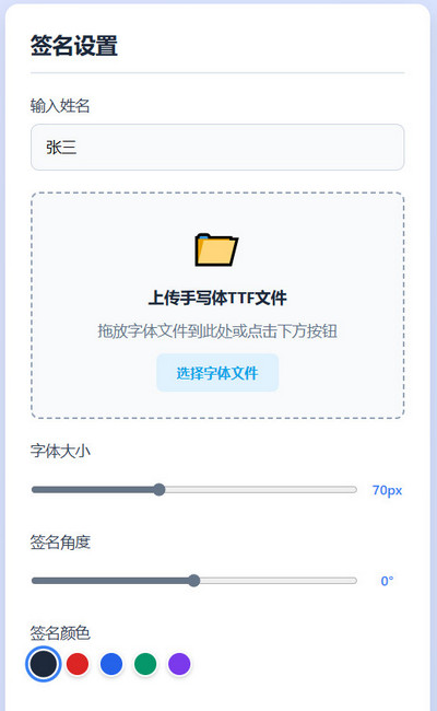 字體在線讀取預覽頁面源碼