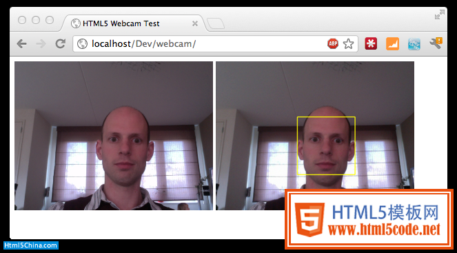 基于HTML5 的人脸识别技术核心代码