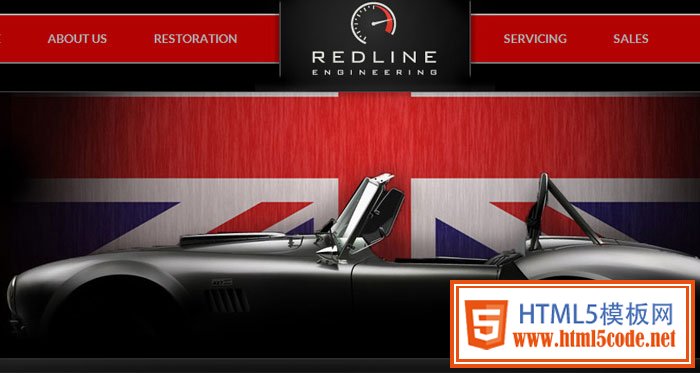 redlinepe.co.uk Header design inspiration