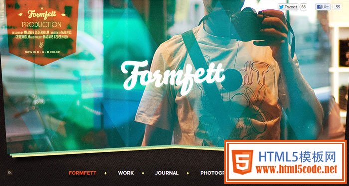 formfett.net Header design inspiration