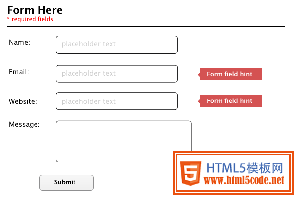 让你的表单升级到CSS3和HTML5客户端验证