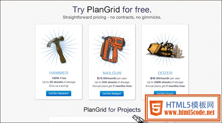 damndigital_21-examples-of-pricing-pages-in-web-design_plangrid_2013-05