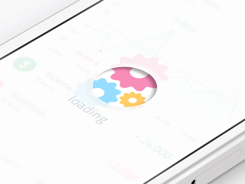 无线端交互设计（Dribbble GIF动态图实例）