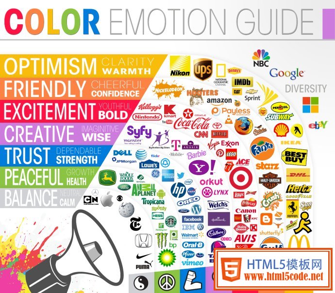 互联网的色彩心理学