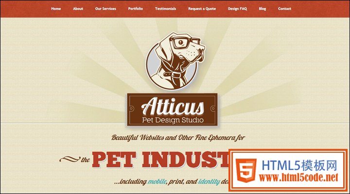 damndigital_14-inspiring-examples-of-retro-and-vintage-elements-in-web-design_atticus-pet-design-studios