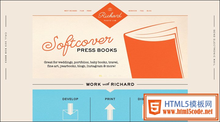 damndigital_14-inspiring-examples-of-retro-and-vintage-elements-in-web-design_richard-photo-lab