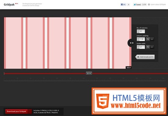 Gridpak-Responsive Web Design Tool