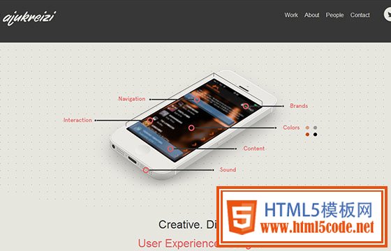 Creative One Page Website Design