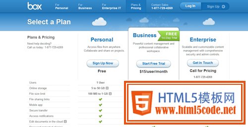 pricing table 20 