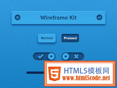 Tiny Wireframe Kit by Alexander Zaytsev in 50 Free Wireframe Kits and Web Apps