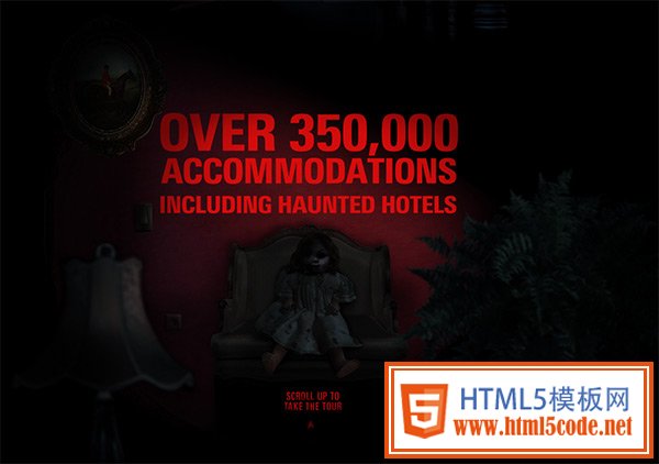 Haunted Hotels in 50 Dark Web Designs for Inspiration