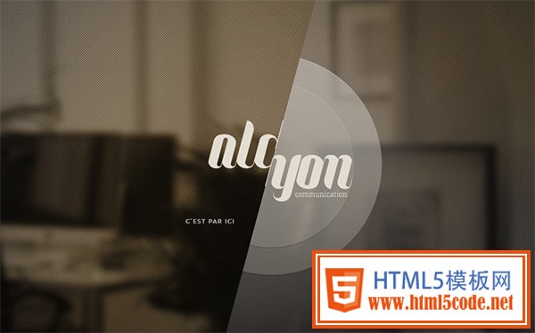 Alcyon Communication in 50 Dark Web Designs for Inspiration