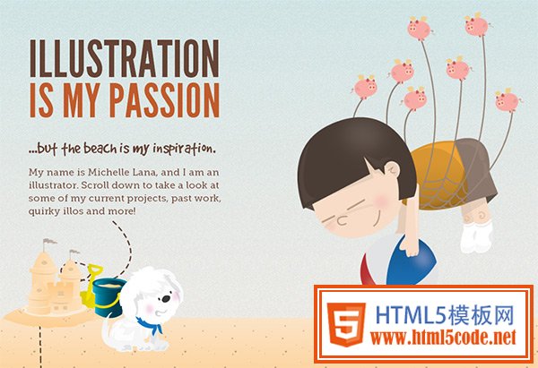 Michele Lana Illustration and Design in 35 Examples of Vector Illustrations in Web Design