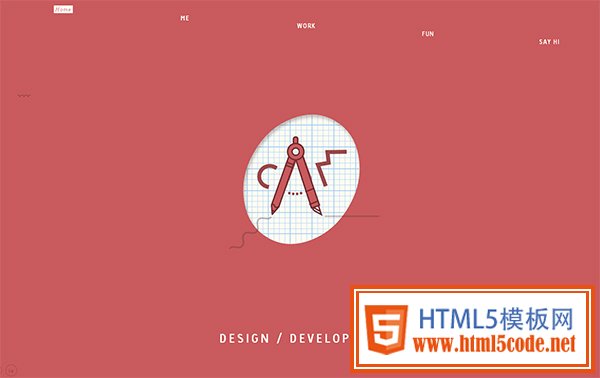 Cam Home in 35 Minimalistic Website Designs for December 2013