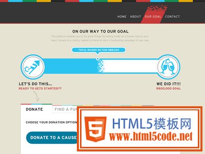 Fundraise Pitch by Dean Callaway in 40 Progress Bar Designs for Inspiration