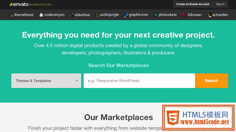 Envato Marketplaces