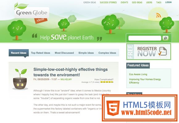Green Globe Ideas