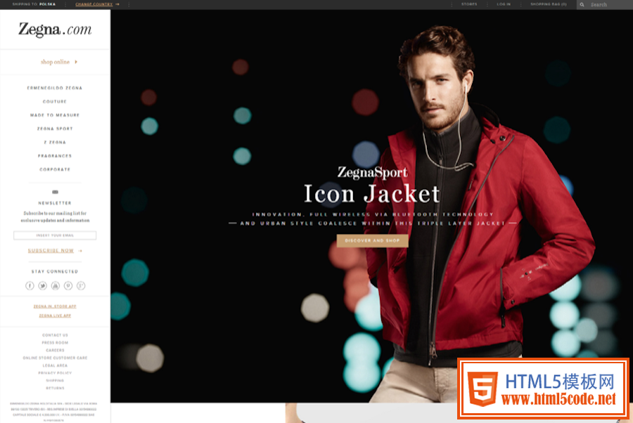 Ermenegildo Zegna mix typography match