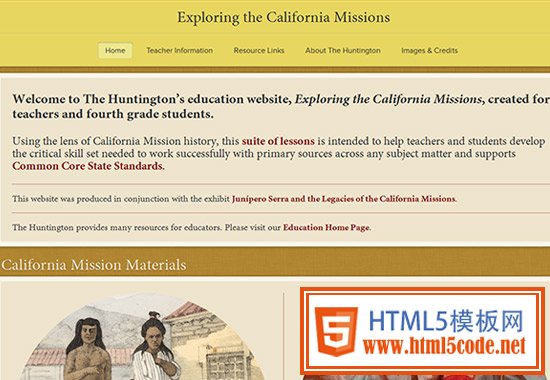 WordPress Museum Sites - Exploring the California Missions