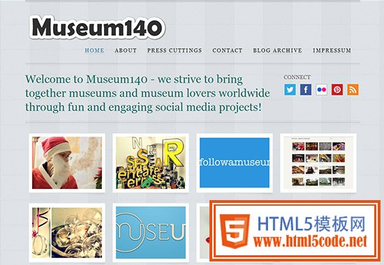 WordPress Museum Sites - Museum 140