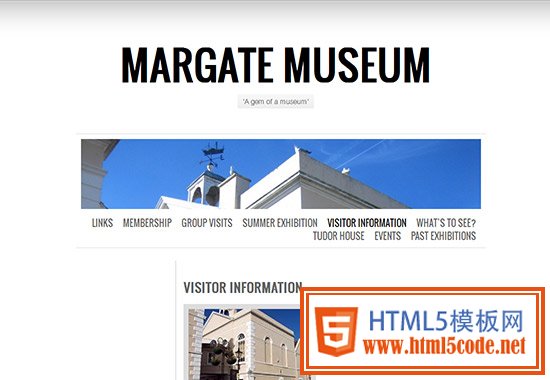 WordPress Museum Sites - Margate Museum