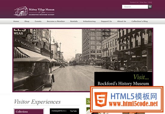 WordPress Museum Sites - Midway Village Museum