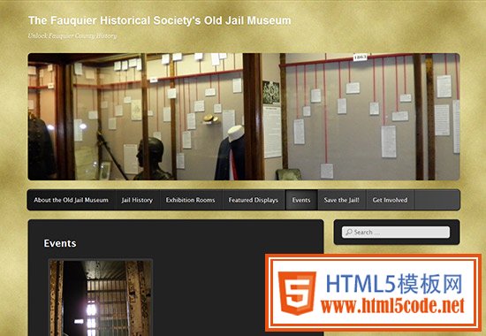 WordPress Museum Sites - The Fauquier Historical Society’s Old Jail Museum