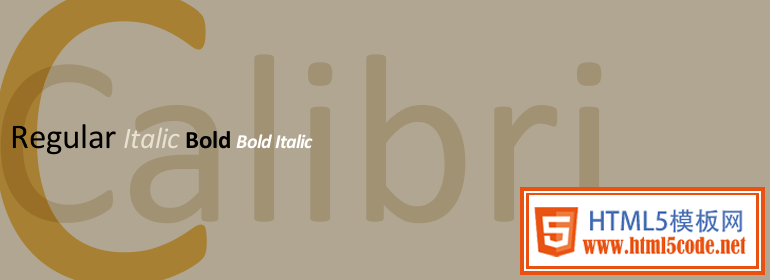 Calibri: the finest font microsoft developed. 