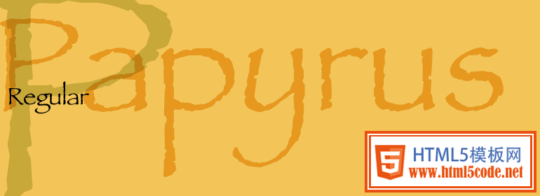 Papyrus Font