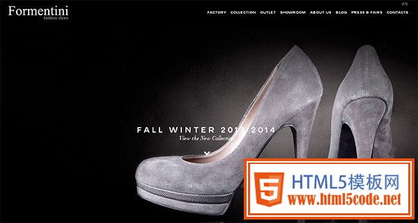 Formentini Srl in Collection of 50 Modern Websites in Dark Style