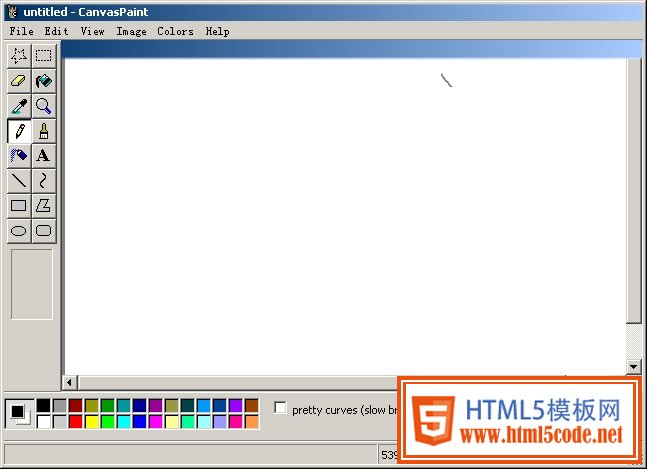 基于 HTML5 的 Windows 画图程序