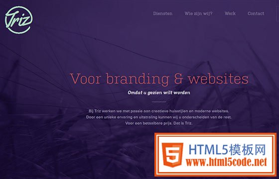 Fresh One Page Website Design