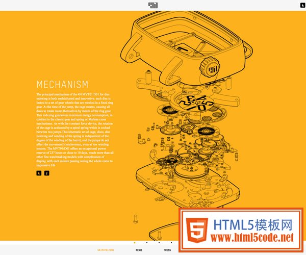 前方高能预警！20个炒鸡棒的HTML 5网站欣赏！