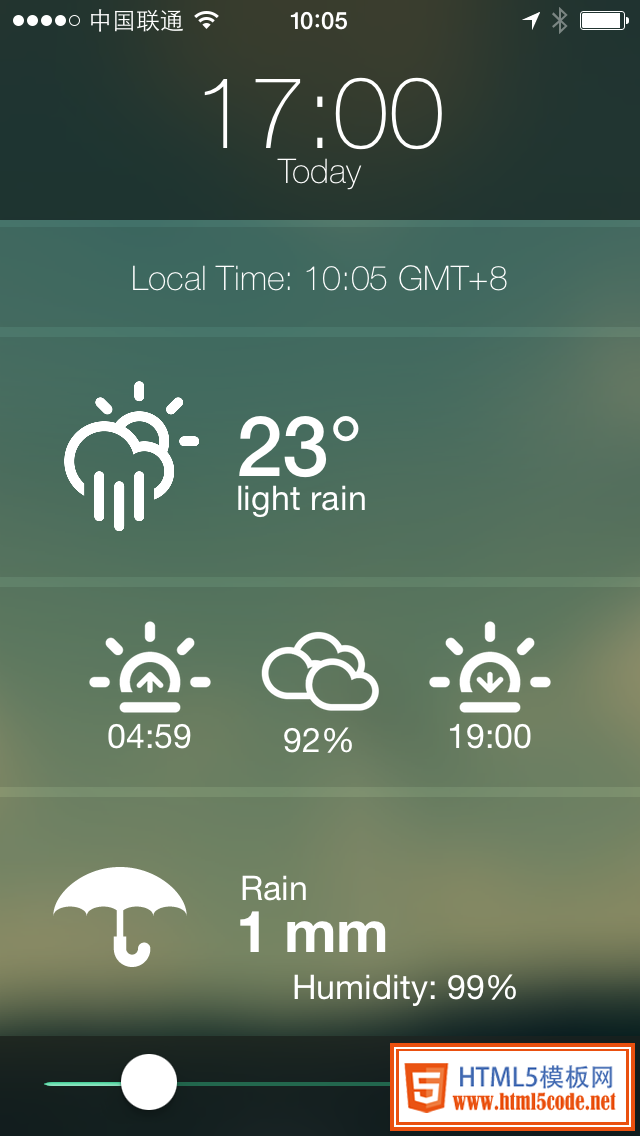 晴耕雨读：天气类iPhone App设计欣赏