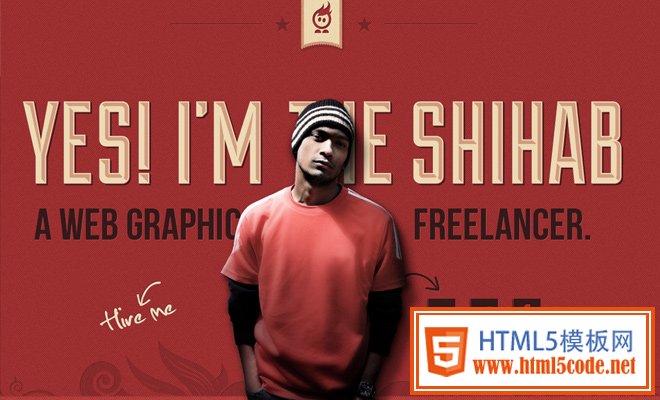 freelance web graphics designer shihab india