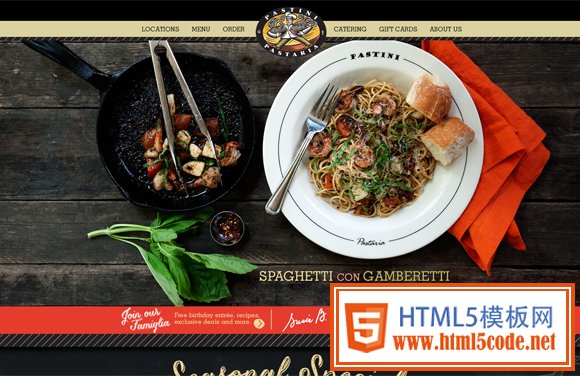 30 Tasty Websites of Cafes and Restaurants