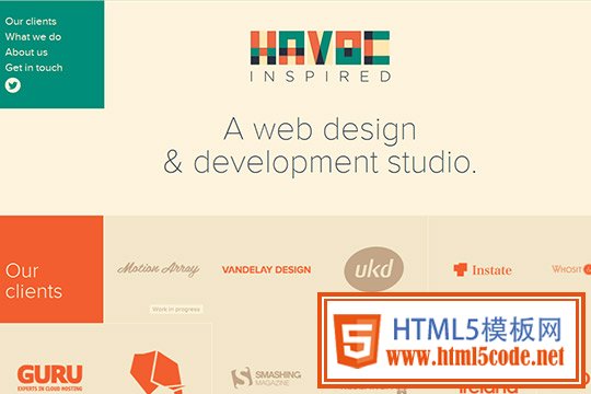 Creative Single Page Website Design