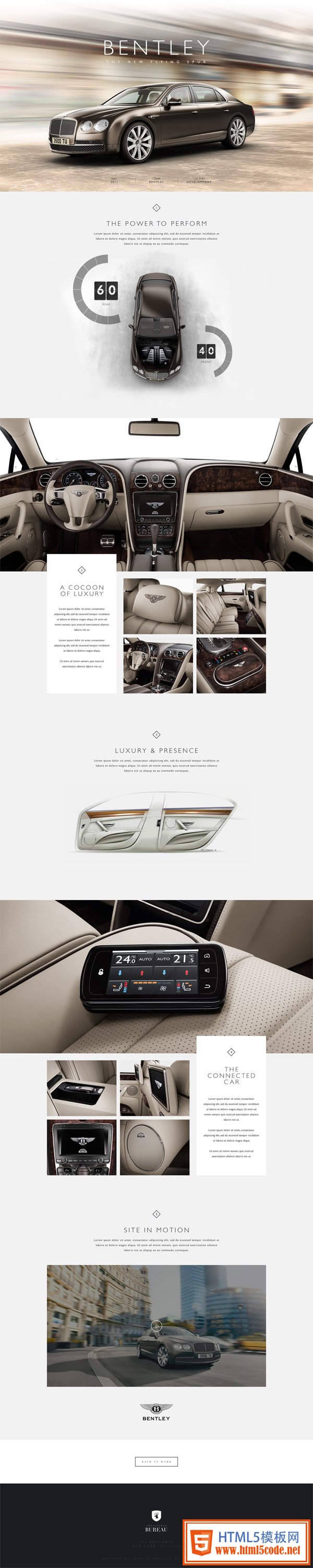 Bentley The New Flying Spur by Impossible Bureau