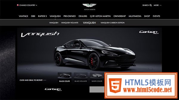 Aston Martin Vanquish Carbon Edition