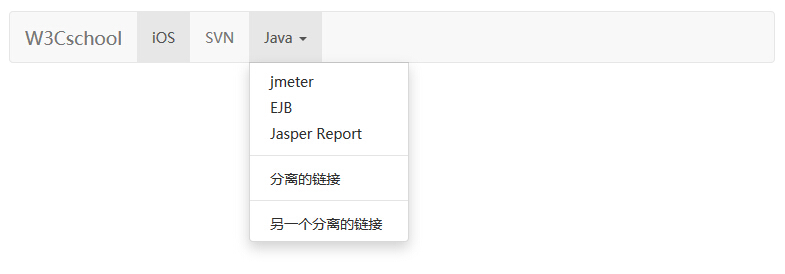 下拉菜單(Dropdown)插件方法