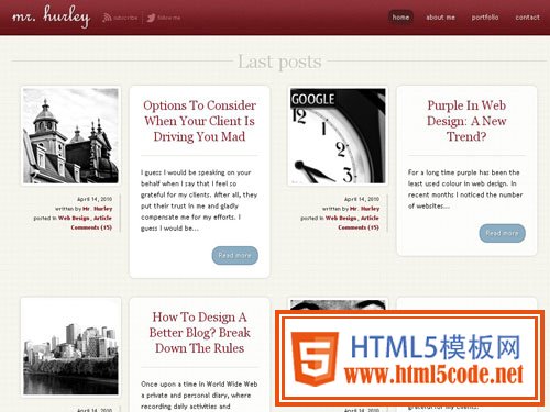 Detailed HTML5 Website Layout Coding Tutorials