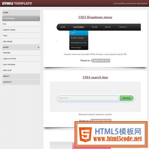 Detailed HTML5 Website Layout Coding Tutorials